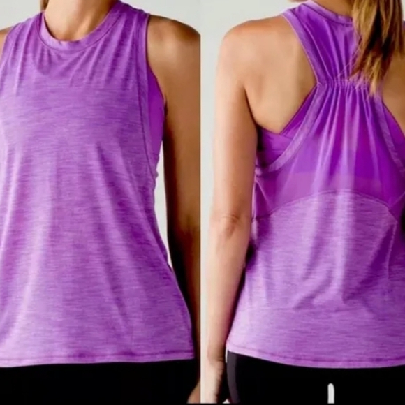 Lululemon Work the Circuit Tank in Moonlit Magenta Size 4 - Picture 1 of 14